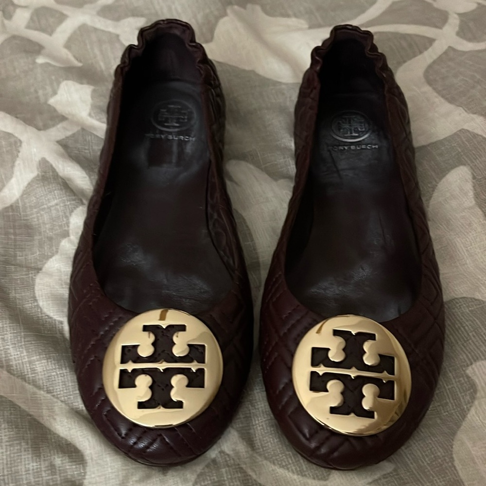 Tory Burch Quilted Ballet Flats